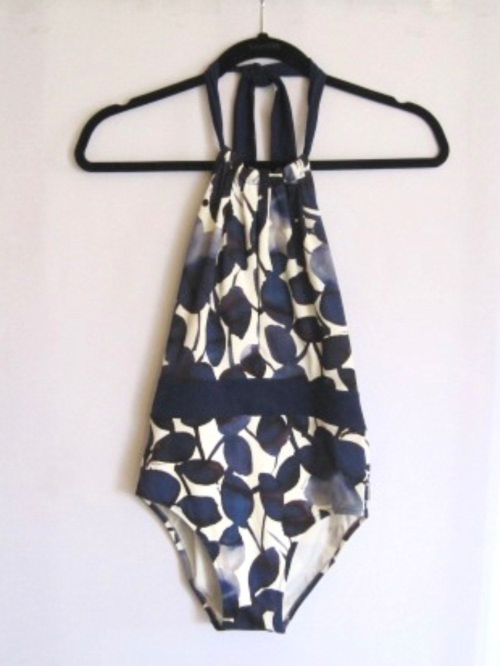 SHAN High Halter Neck One Piece Bathing Suit